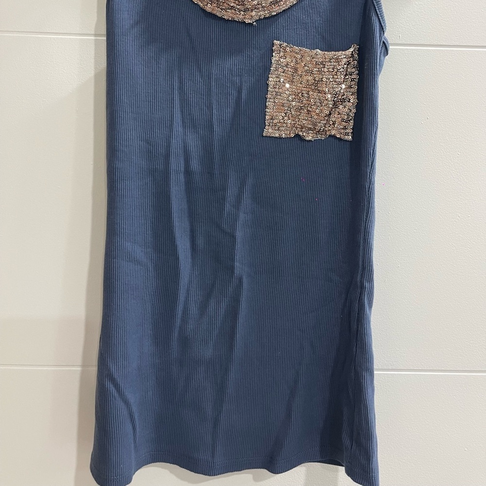 Italian tshirt with Rose gold ringtones one size fits all